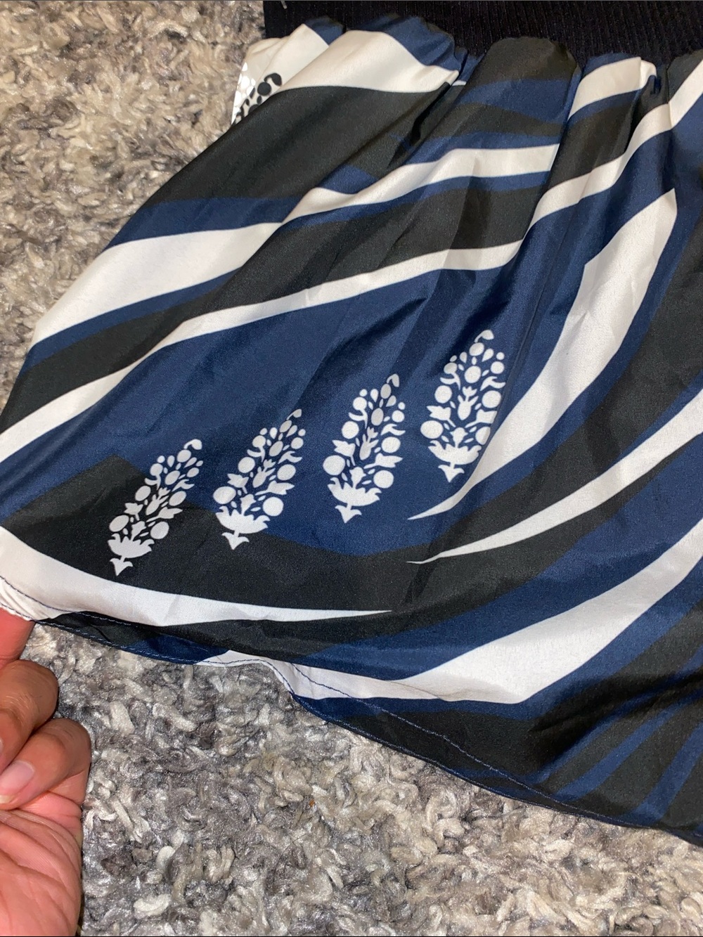 FP Movement by Free People Navy and White Patterned Athletic Shorts - Picture 4 of 7